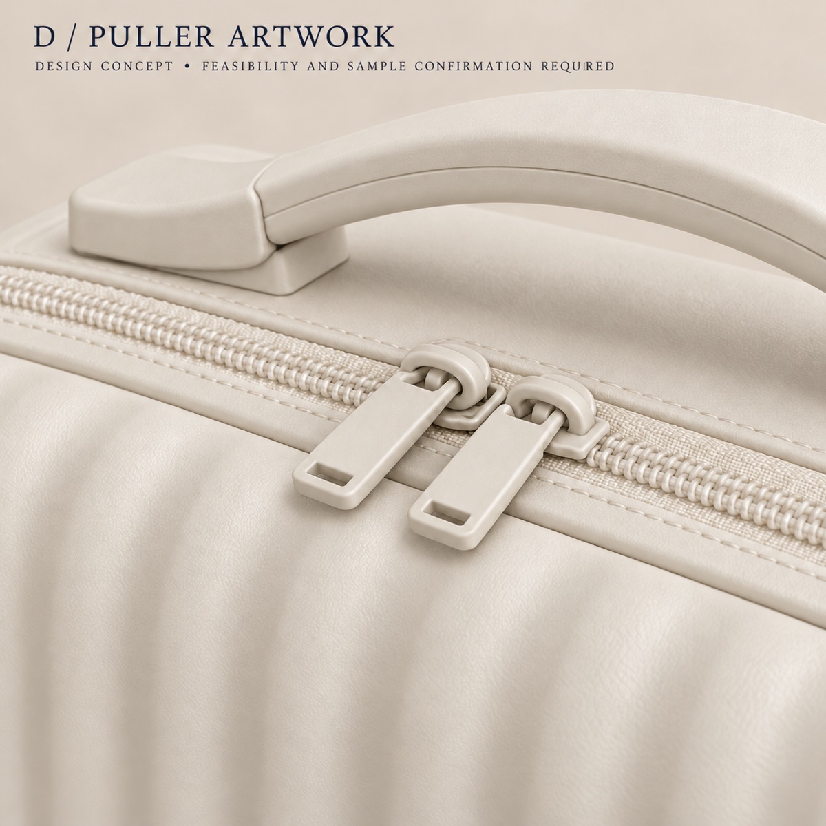 Custom Ribbed ABS Hard-Shell Vanity Case with Top Handle OEM ODM — Yunshengyuan listing image 1601983009713 view 5