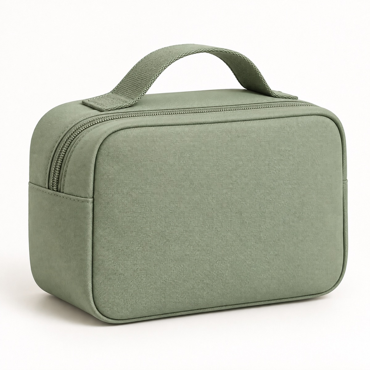 Custom Small Polyester Handled Cosmetic Bag with Zipper OEM ODM — Yunshengyuan listing image 1601988949717 view 3