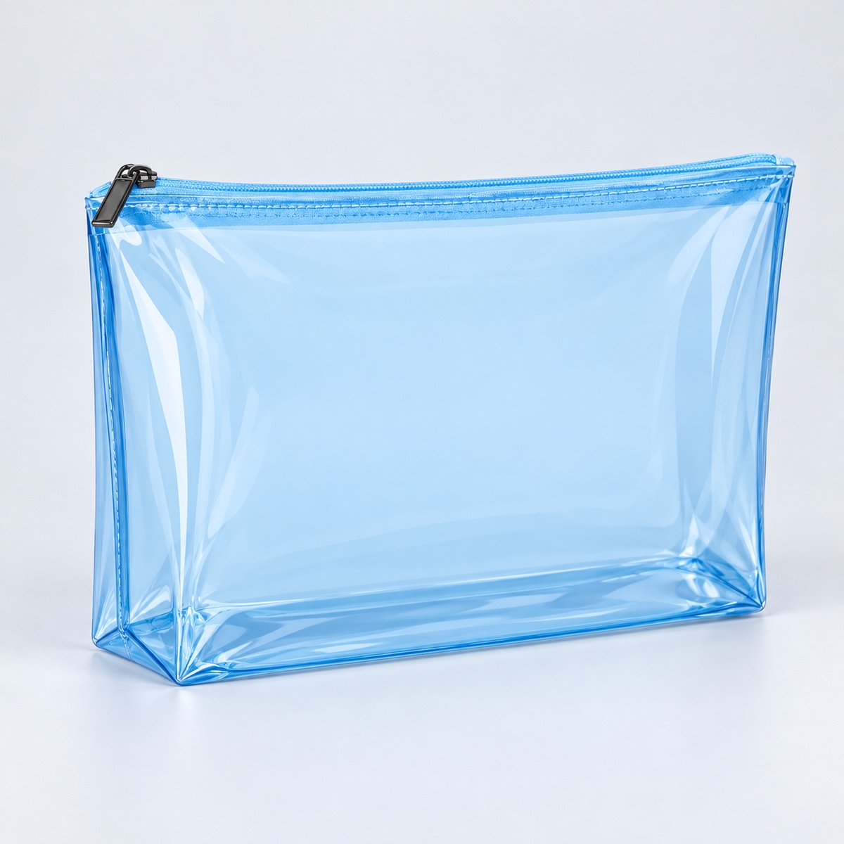 Custom Small Transparent TPU Cosmetic Pouch with Zipper OEM ODM — Yunshengyuan listing image 1601989210251 view 3