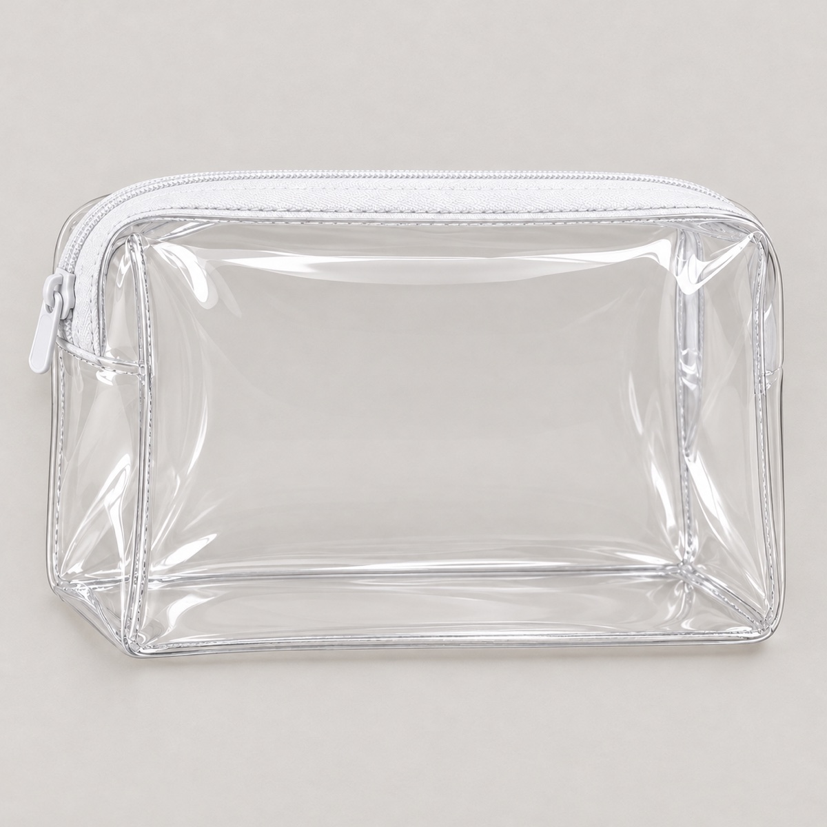 Supplier listing view 5 for Custom Clear PVC Zipper Cosmetic Pouch Transparent Travel Makeup Bag OEM ODM, Yunshengyuan product reference 1601989310080.