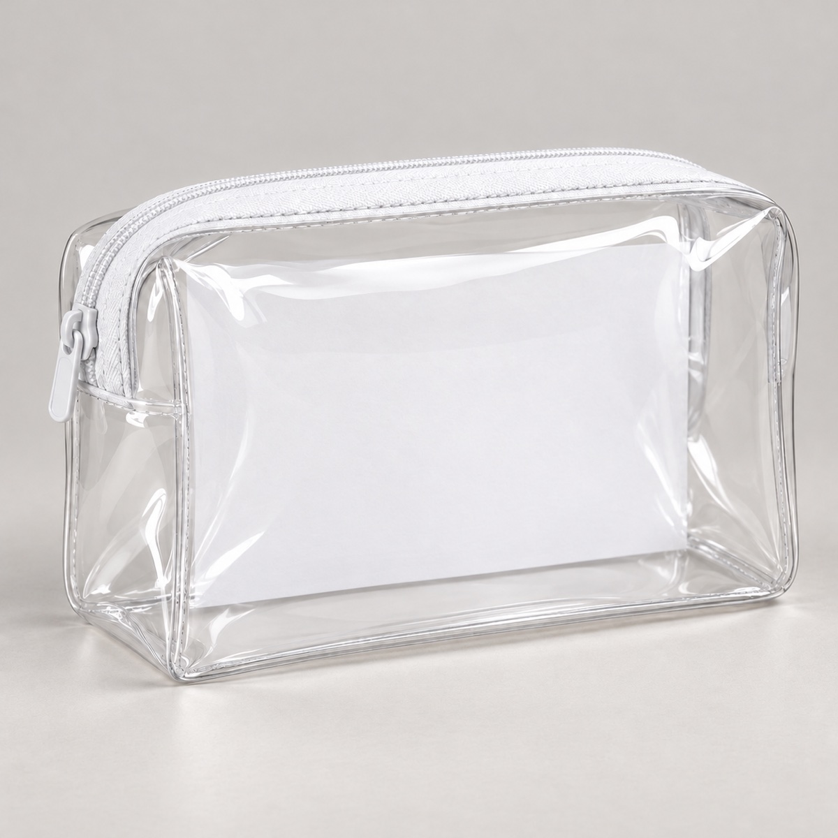 Supplier listing view 6 for Custom Clear PVC Zipper Cosmetic Pouch Transparent Travel Makeup Bag OEM ODM, Yunshengyuan product reference 1601989310080.