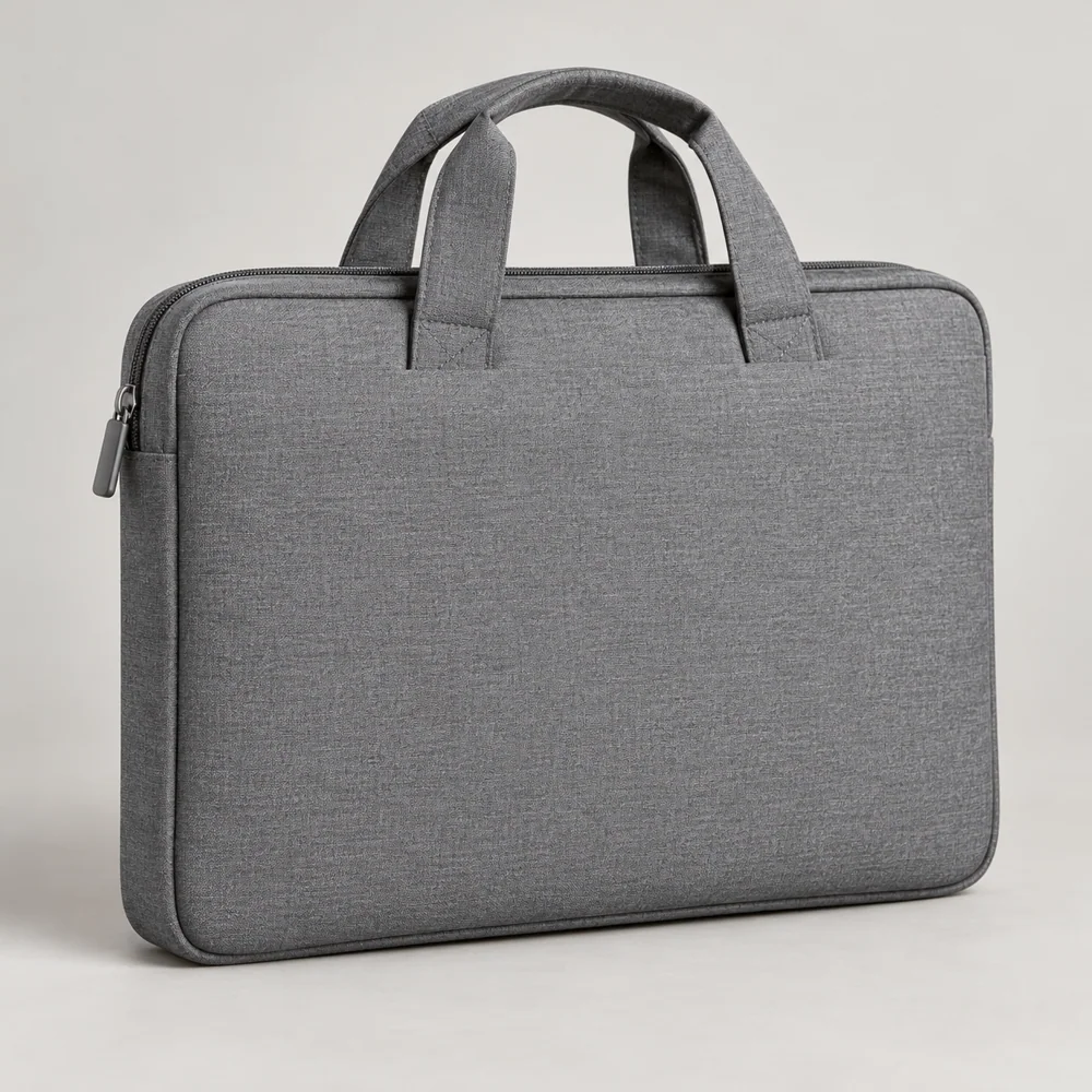 Minimal laptop briefcase catalog image